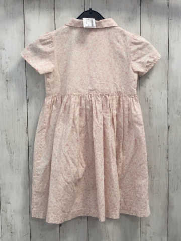 Cyrillus  Kleid  Gr. 92  weiß rosa Blumen 