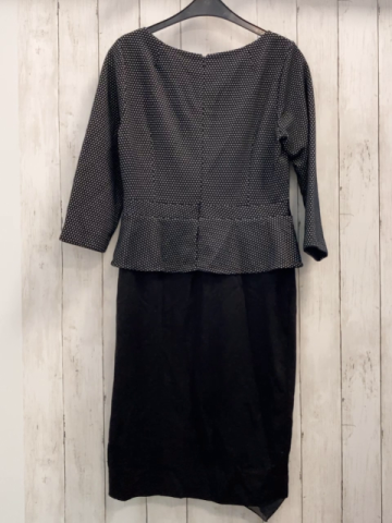 Comma Kleid Gr. 40  schwarz weiß gemustert