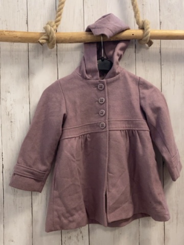Vertbaudet  Jacke  Gr. 92  lavendel Kapuze Oberstoff 50 % Wolle