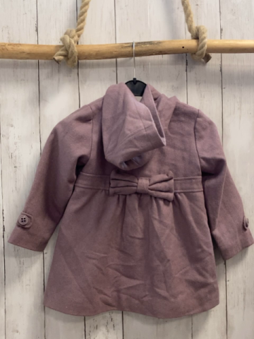 Vertbaudet  Jacke  Gr. 92  lavendel Kapuze Oberstoff 50 % Wolle