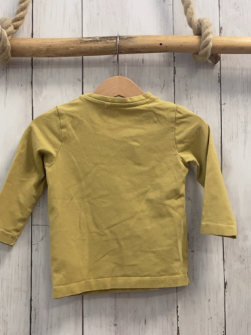 Name it  Langarmshirt  Gr. 80  ocker grüne Birne 