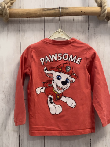 Paw Patrol  Langarmshirt  Gr. 86  rot Paw Patrol 