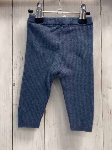 Zara  Leggings  Gr. 68  blau Rippen 