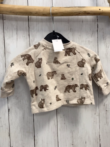 Alana Pullover Gr. 62  beige Bären