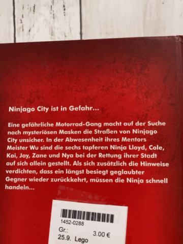 Lego  Buch Ninjago - Die Mächte der Dunkelheit 