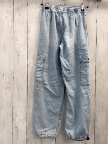 Zara  Hose  Gr. 134  hellblau Jeans Gummizugbund 
