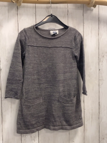 Old Navy  Kleid  Gr. 104  grau Strick 