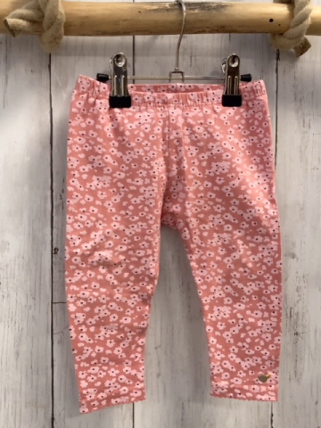 Steiff  Leggings  Gr. 74  rosa Blumen 