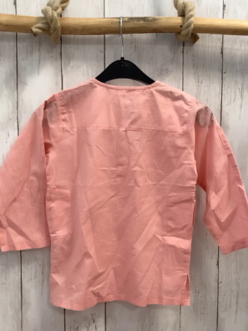 Khaadi  Bluse  Gr. 98  orange rosa Streifen 