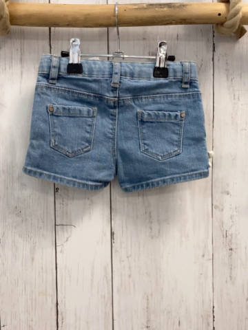 Zara  Shorts  Gr. 86  blau jeans seitliche Schnürung 