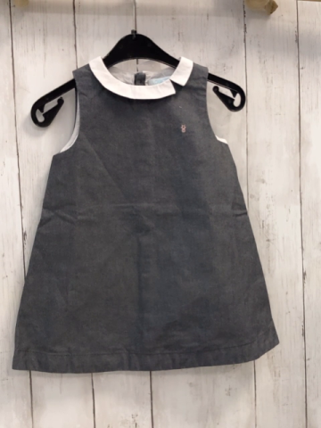 Obaibi  Kleid  Gr. 80  grau weißer Kragen