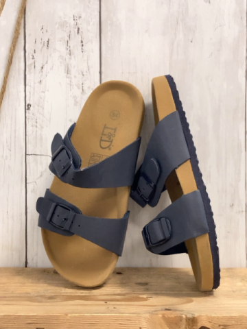   Hausschluppen  Gr. 34  blau 