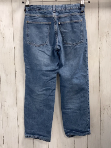 H&M  Hose  Gr. 146  blau Jeans gefüttert Bund verstellbar 