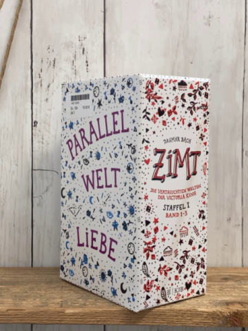   Buchschuber 3 Bücher  Zimt Die vertauschten Welten der Victoria Kind Staffel 1 Band 1 bis 3 
