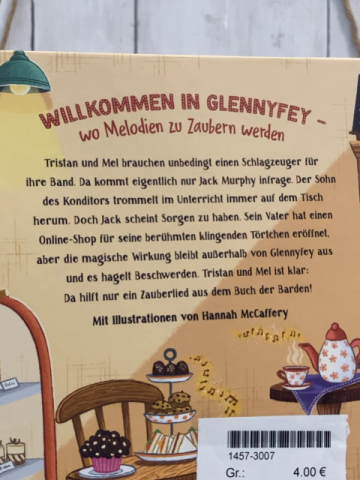 Magic Music Buch Die klingenden Törtchen 