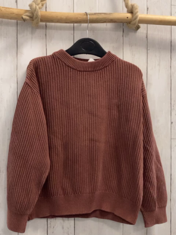 zara Pullover Gr. 152  rost gerippt