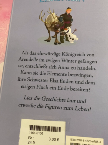  Buch Die Eiskönigin 