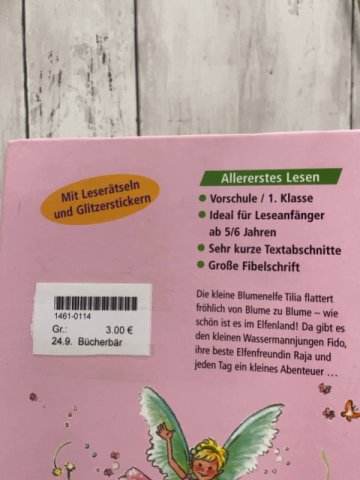 Bücherbär  Buch Kleine Blumenelfe Tilia Elfengeschichten 