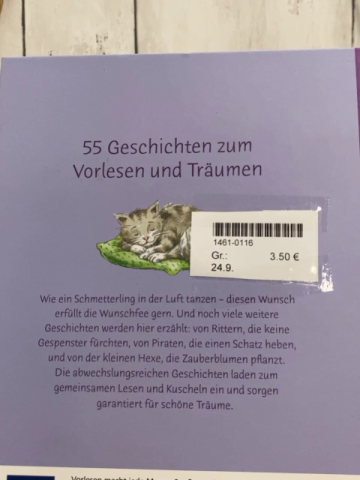   Buch Die Wunschfee 55 Geschichten zum Vorlese und Träumen 