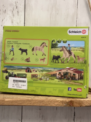 Schleich 42419  Farm World Westernreiten 