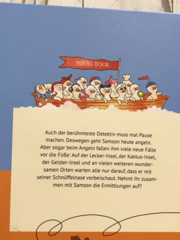 Buch Detektiv Samson auf den Inseln 