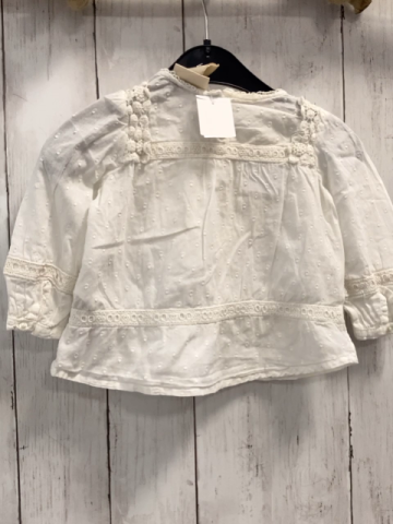   Bluse  Gr. 68  weiß Stickerei 