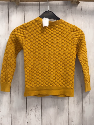   Strickjacke  Gr. 110  mais Wabenmuster 