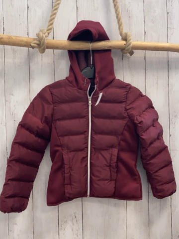 Benetton Jacke Gr. 116  burgunder rot 