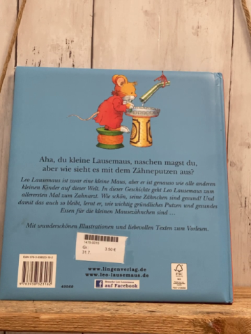  Buch Leo Lausemaus will sich nicht die Zähne putzen 