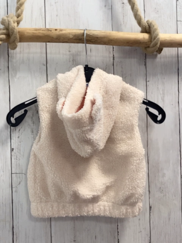 Mayoral  Teddyweste  Gr. 92  beige Kapuze mit Ohren 