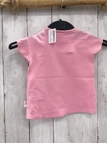 Salt & Pepper  T-Shirt  Gr. 68  rosa Fische Schrift 