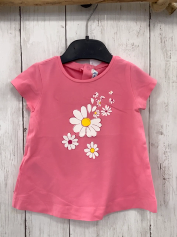 Mayoral  T-Shirt  Gr. 68  rosa Blumen 