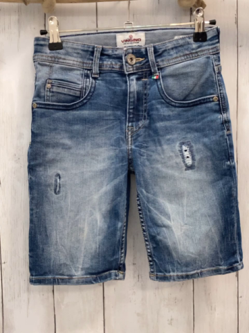 Vingino Shorts Gr. 146  blau Jeans Bund verstellbar