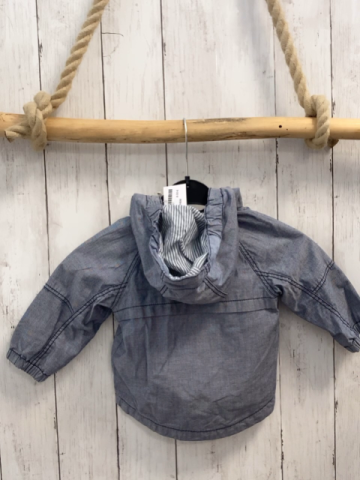 H&M Jacke Gr. 68  hellblau meliert