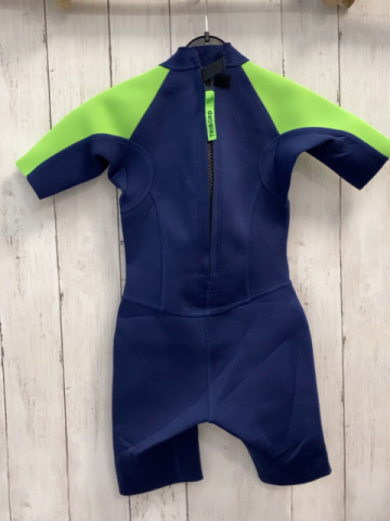 Decathlon Neoprenanzug Gr. 128  blau grün