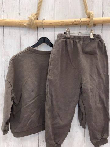 2tlg Schaatzi Pullover + Jogginghose Gr. 104  grau