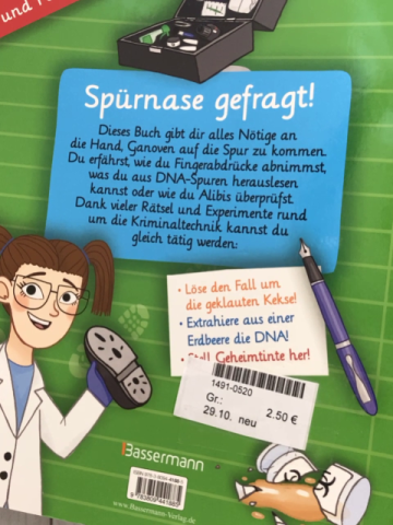 neu  Kreativheft  Finde den Verbrecher 