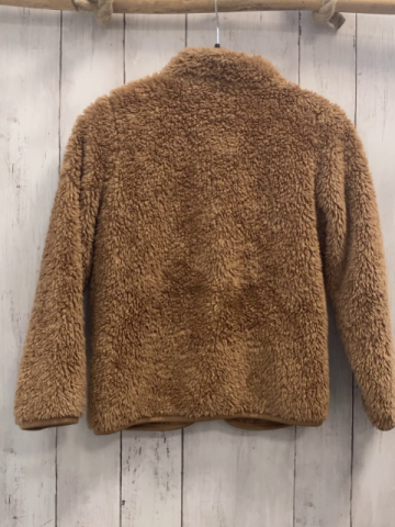 H&M  Plüschjacke  Gr. 122/128  hellbraun 