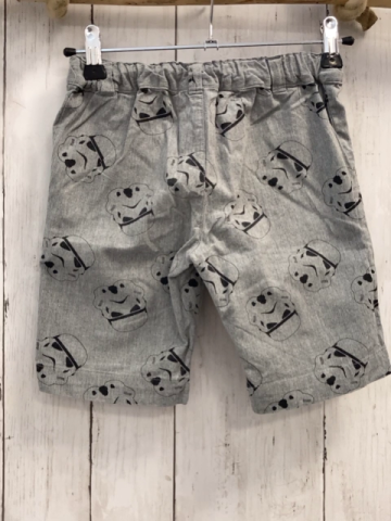 Star Wars  Shorts  Gr. 110  grau schwarze Trooper Schrift Star Wars 