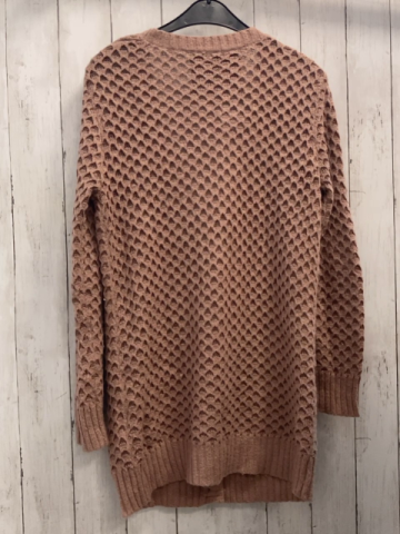 Gsus Industries Strickjacke Gr. M altrosa Lochmuster