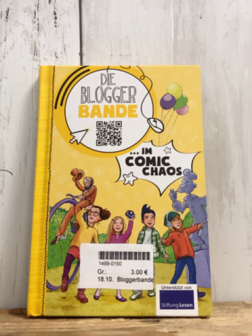 Bloggerbande  Buch im Comic Chaos 