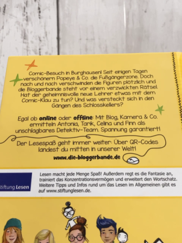 Bloggerbande  Buch im Comic Chaos 