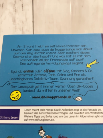 Bloggerbande  Buch .... und die Seemonstersuche 