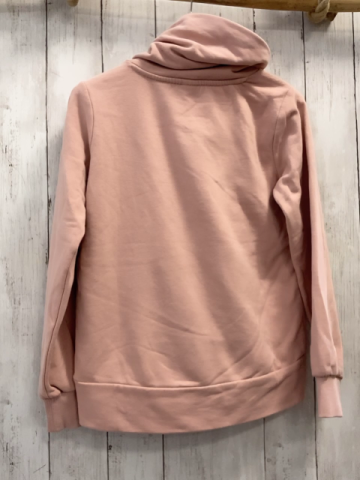 S´Oliver  Pullover  Gr. 146  rosa Rollkragen schwarze  Sterne mit Pailetten 