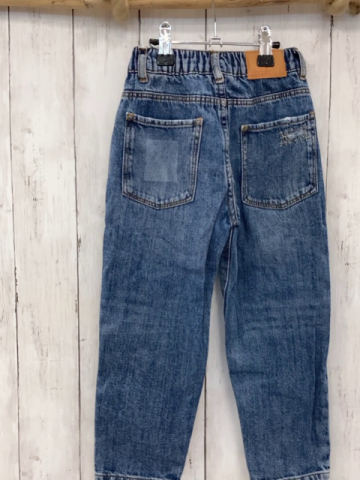 zara Hose Gr. 110  blau Jeans used Look