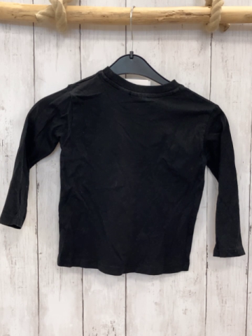 zara Langarmshirt Gr. 92  schwarz