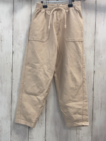 Zara  Hose  Gr. 110  beige Gummizugbund mit Kordel 
