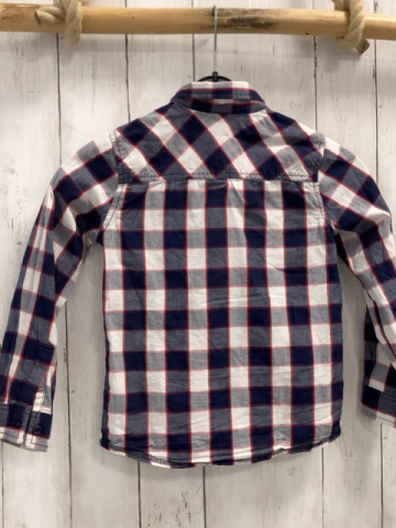 Esprit  Hemd  Gr. 116  blau rot weiß kariert 