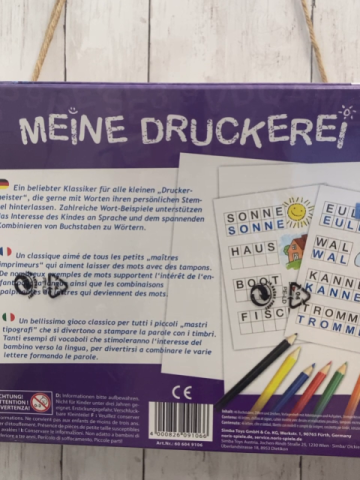 neu  Kreativspiel  Meine Druckerei 