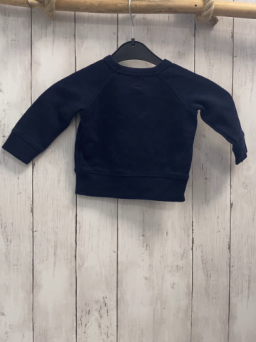GAP Pullover  Gr. 74  blau Leuchtturm Schrift 